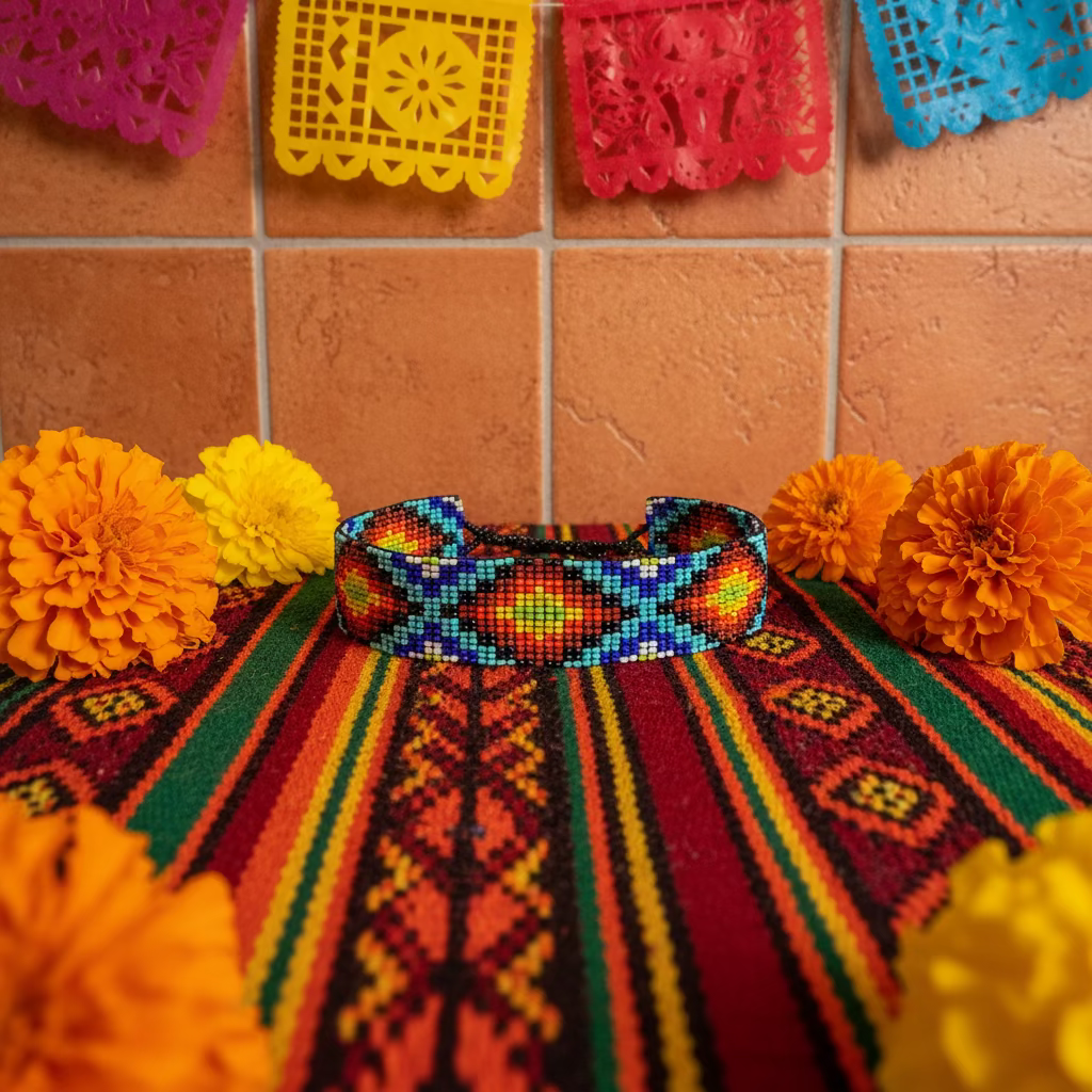 Chaquira Beaded Bracelet